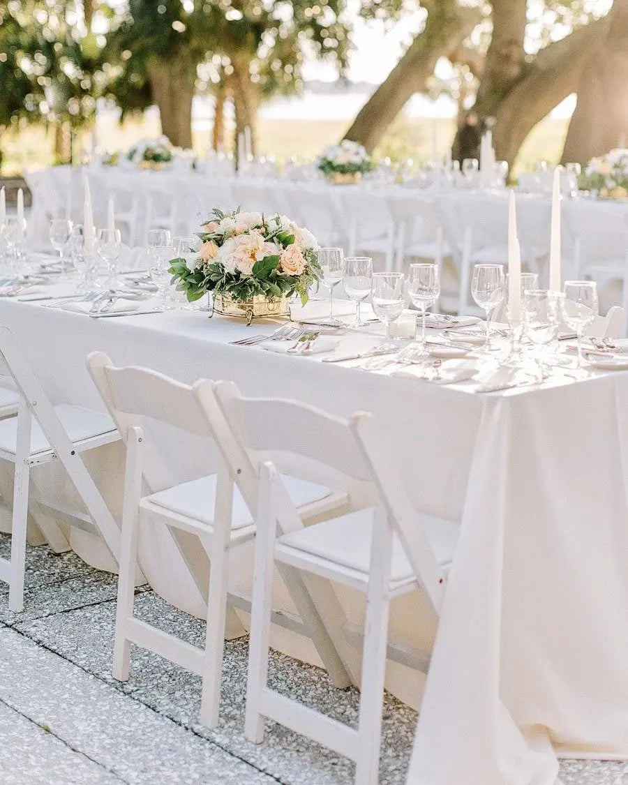 Klappstuhl - weiß Aufzeit