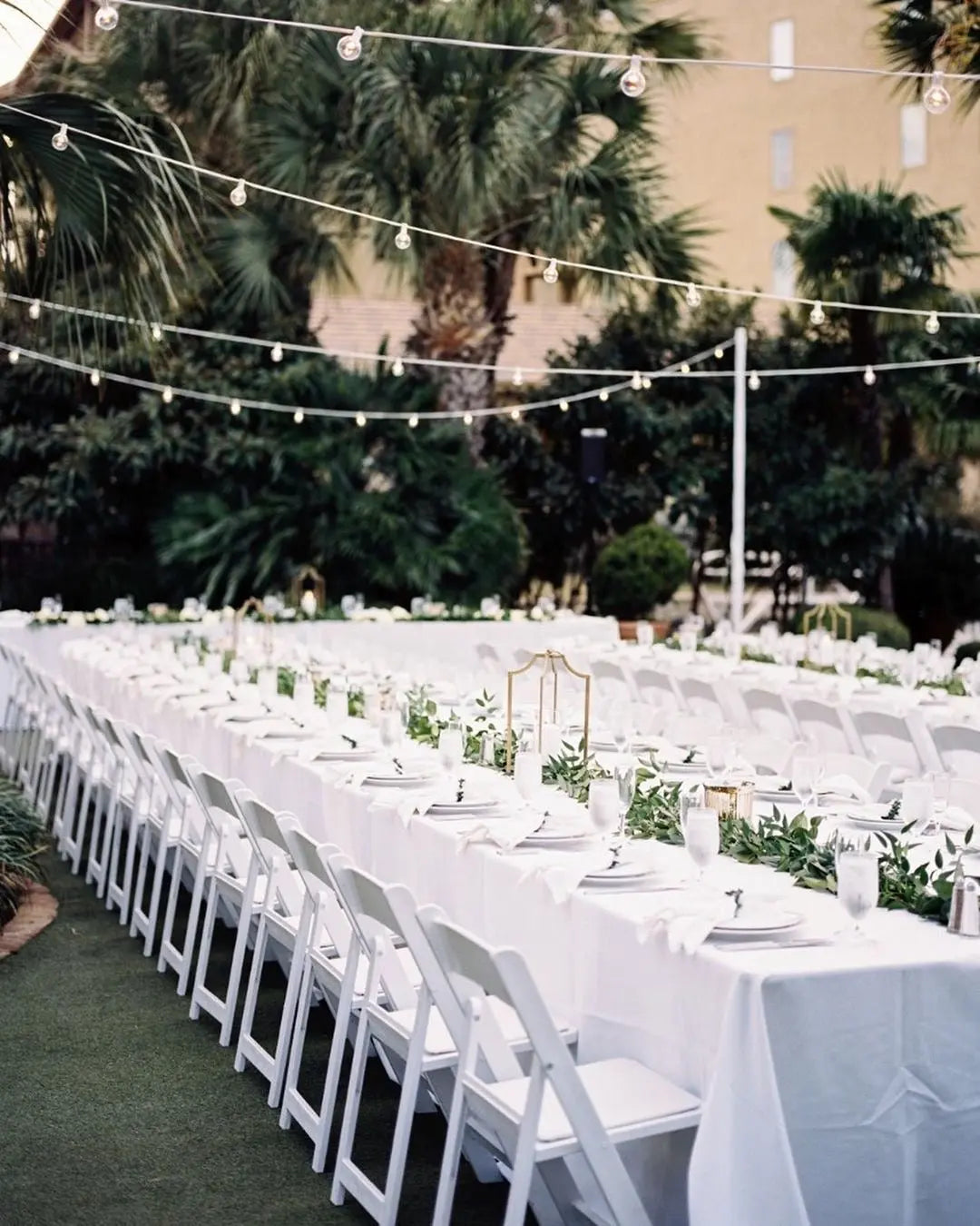 Klappstuhl - weiß Aufzeit