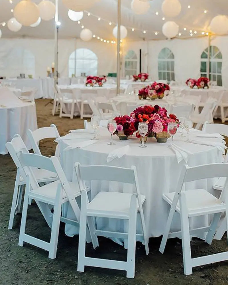 Klappstuhl - weiß Aufzeit