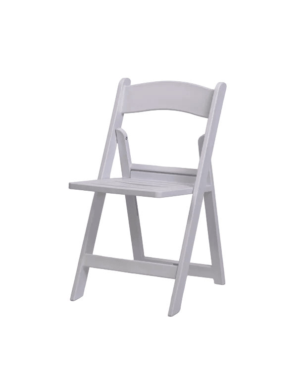 Klappstuhl Weiß - aufZEIT