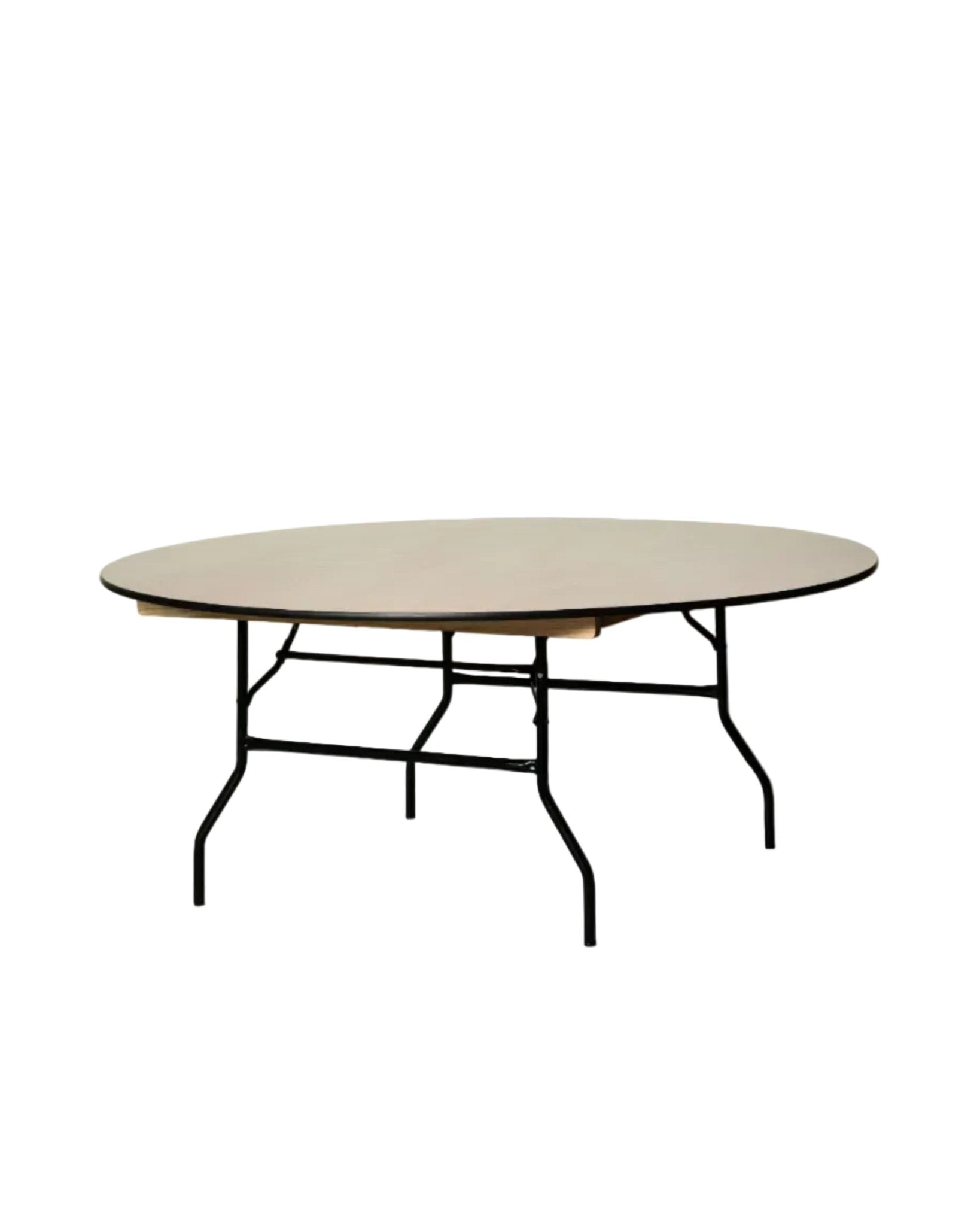 Runder Bankett - Tisch für Hochzeit mieten - aufZEIT